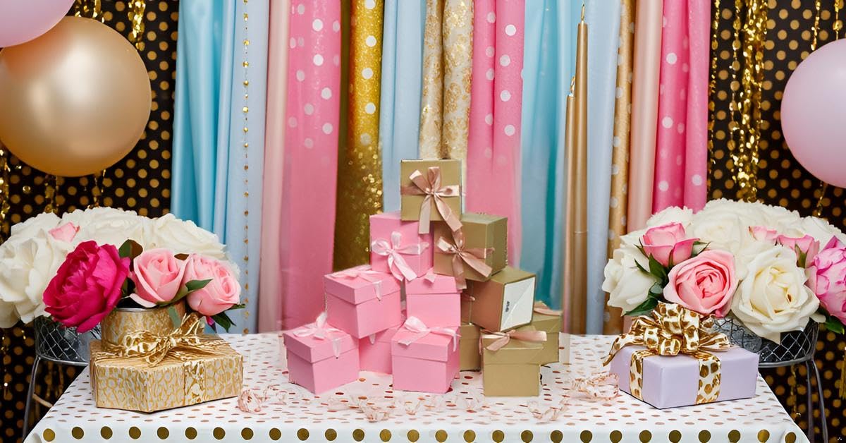 Rose Gold Wedding Gift Box